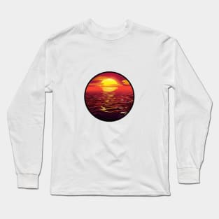 Ocean Sunset Long Sleeve T-Shirt